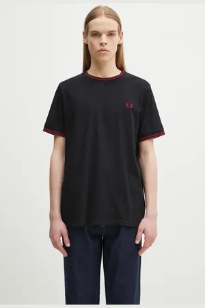 Fred Perry Bavlněné tričko barva