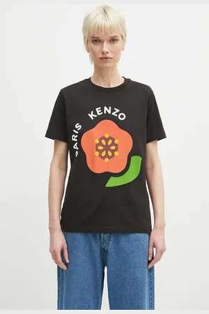 Kenzo Bavlněné tričko barva