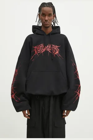 Vetements Mikina Death Metal Cropped Boxy pánská