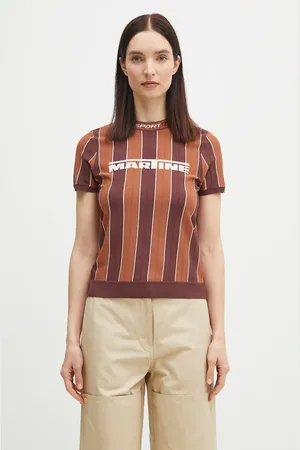 MARTINE ROSE Tričko Logo Tight barva