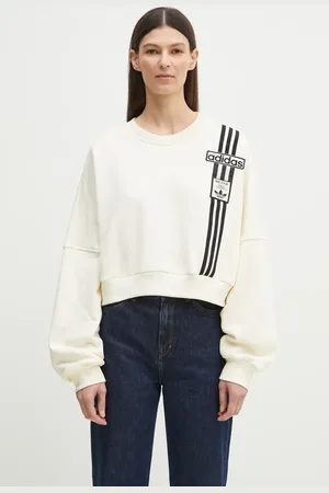 adidas Bavlněná mikina Adibreak Cropped Sweatshirt dámská