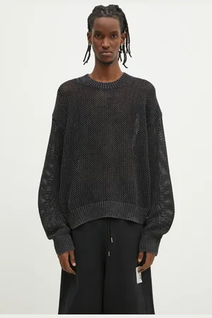 Represent Bavlněný svetr Open Gauge Knit Sweater pánský