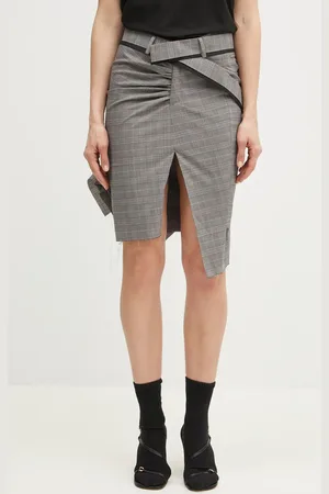 OTTOLINGER Sukně s příměsí vlny Drape Pencil barva