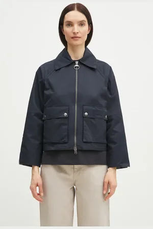 Barbour Bunda Tilda Casual Jacket tmavomodrá barva