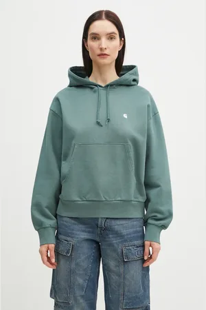 Carhartt Bavlněná mikina Hooded Casey Sweatshirt dámská