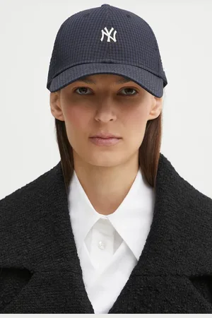 New Era Kšiltovka Seersucker 940 NYY tmavomodrá barva