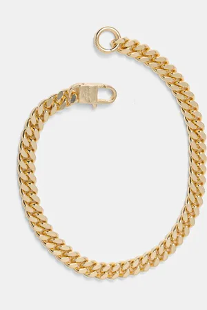 Hatton Labs Pozlacený náramek Classic Cuban Bracelet M HL-W4-359-GL