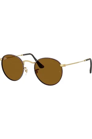 Ray-Ban Sluneční brýle ROUND METAL barva