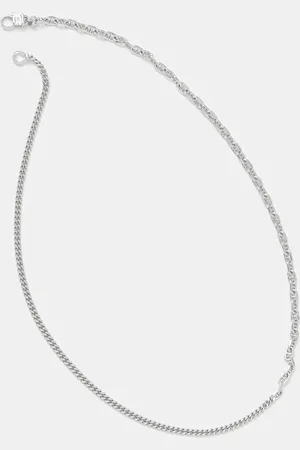 TOM WOOD Stříbrný náhrdelník Rue Chain 101232