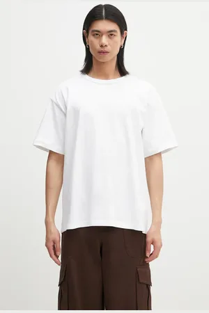 Norse projects Bavlněné tričko Simon Heavy T-shirt barva