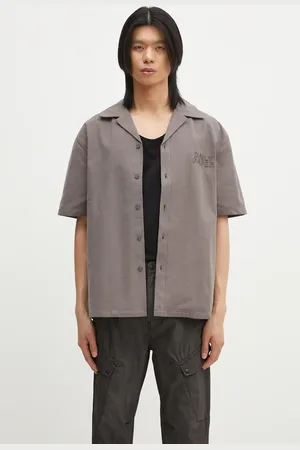 Daily paper Bavlněná košile Chain Stitch Ss Shirt barva