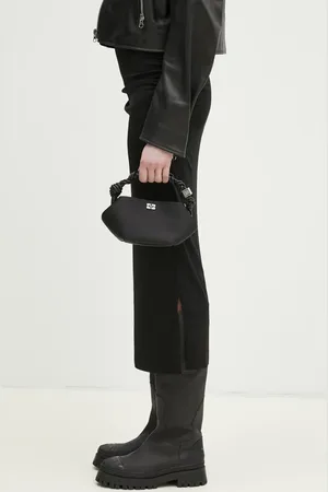 Ganni Kabelka Bou Bag Mini Soir Satin barva