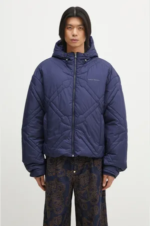 Daily paper Bunda Spear Puffer Jacket tmavomodrá barva
