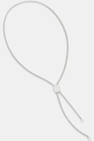 TOM WOOD Stříbrný náhrdelník Umi Bolo Tie 101451
