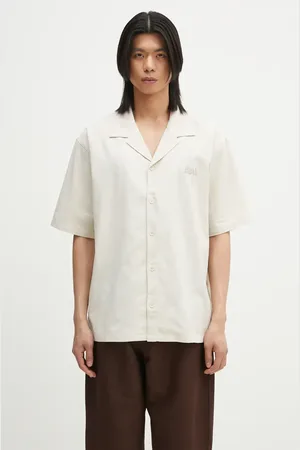 Daily paper Košile Linen Ss Shirt pánská