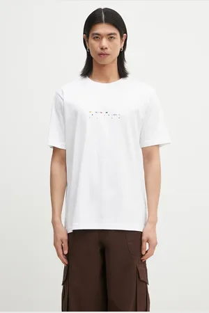 Norse projects Bavlněné tričko Johannes Organic Code Print T-shirt barva