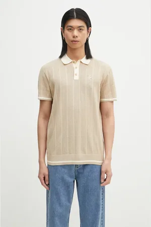 Filling pieces Bavlněné polo tričko Knit Polo barva