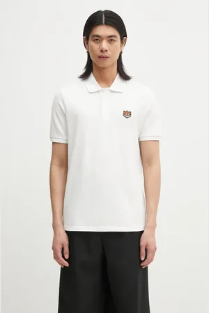 Kenzo Bavlněné polo tričko Happy Tiger barva