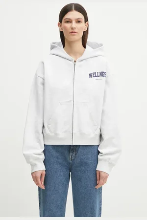 Sporty & Rich Mikina Wellness Ivy Cropped Zip dámská