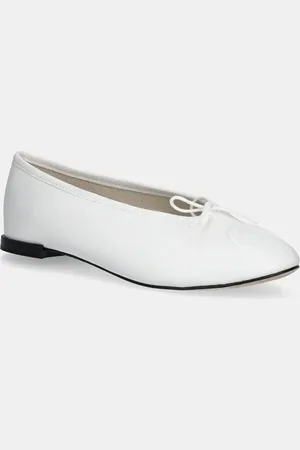 Marine Serre Kožené baleríny Lilouh Soft Nappa MS x Repetto barva