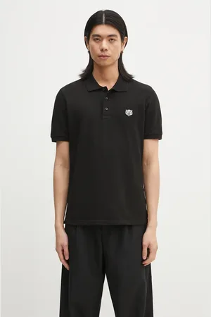 Kenzo Bavlněné polo tričko Happy Tiger barva