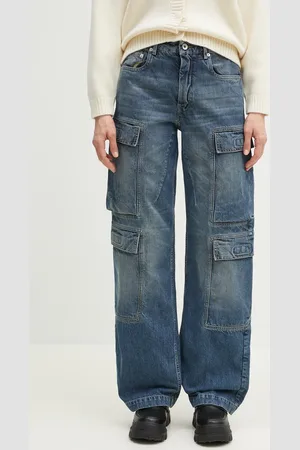 Rick Owens Džíny Rick Owens Double Cargo dámské