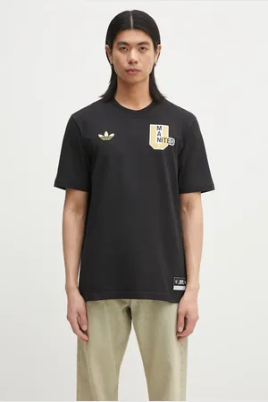 adidas Bavlněné tričko Manchester United VRCT T-shirt barva