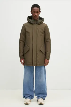 Woolrich Bunda Polar High Collar Parka barva