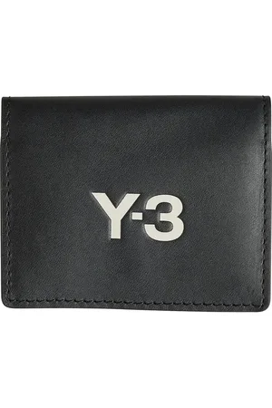 Y-3 Kožená peněženka Card Holder barva