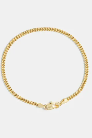 Hatton Labs Náramek Classic Cuban Bracelet S HL-W4-358-GL