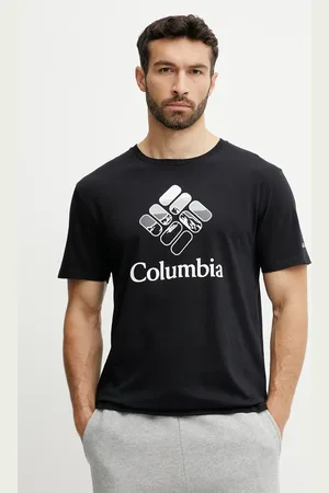 Columbia Bavlněné tričko barva