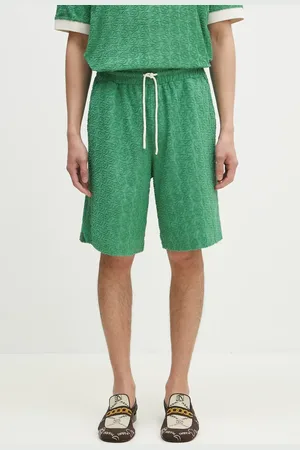 Drôle de Monsieur Bavlněné šortky Le Short Monogramme pánské