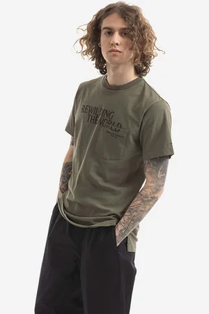 ENGINEERED GARMENTS Bavlněné tričko barva