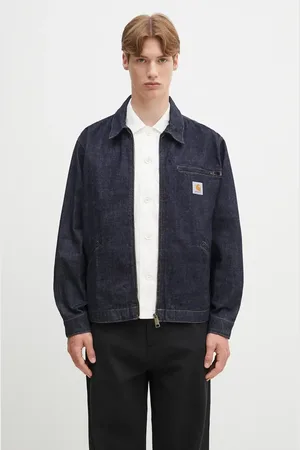 Carhartt Džínová bunda OG Detroit Jacket tmavomodrá barva