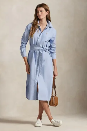 Ralph Lauren Bavlněné šaty barva