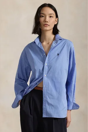 Ralph Lauren Bavlněná košile zelená barva
