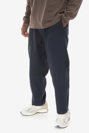 Gramicci Bavlněné kalhoty Loose Tapered Pant tmavomodrá barva