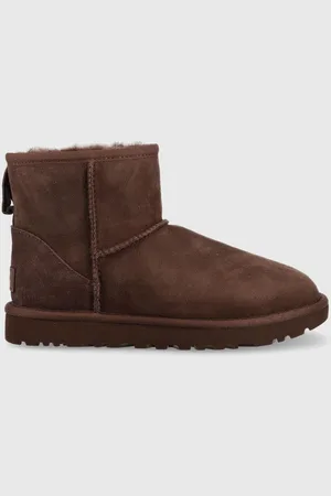 UGG Semišové sněhule W Classic Mini II barva