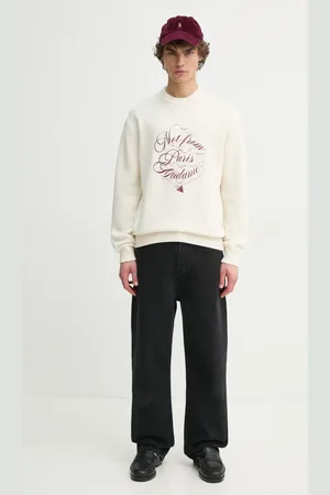 Drôle de Monsieur Vlněný svetr Le Pull Slogan Vignes pánský