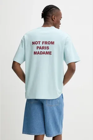 Drôle de Monsieur Bavlněné tričko Le T-Shirt Slogan barva