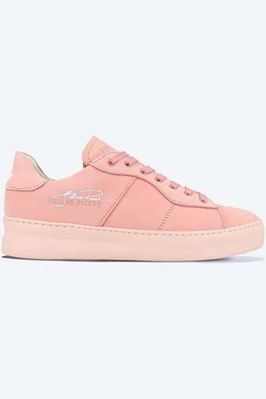 Filling pieces Semišové tenisky Low Plain Court barva