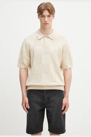 Carhartt Bavlněné polo tričko S/S Checker Polo barva