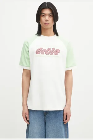 Drôle de Monsieur Bavlněné tričko Le T-Shirt Drule Tennis barva