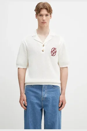 Drôle de Monsieur Bavlněné polo tričko Le Polo Maille Monograme barva