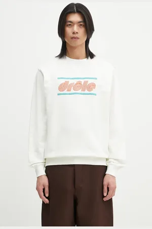 Drôle de Monsieur Bavlněná mikina Le Sweatshirt Pique Tennis pánská