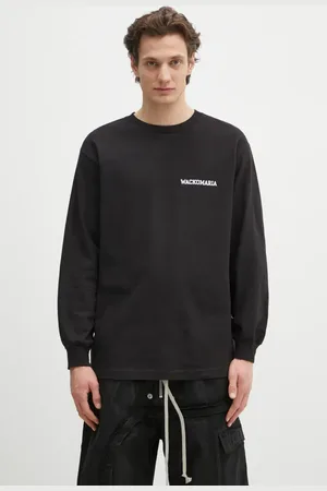 Wacko Maria Bavlněné tričko s dlouhým rukávem x Keith Haring barva