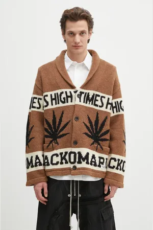 Wacko Maria Vlněný kardigan Hightimes pánský