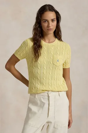 Ralph Lauren Bavlněný svetr růžová barva