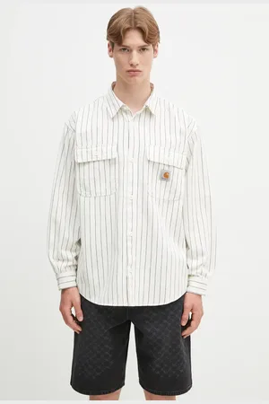 Carhartt Bavlněná košilová bunda Hendry Shirt Jac barva