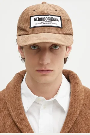 NEIGHBORHOOD Bavlněná baseballová čepice Corduroy Dad Cap barva